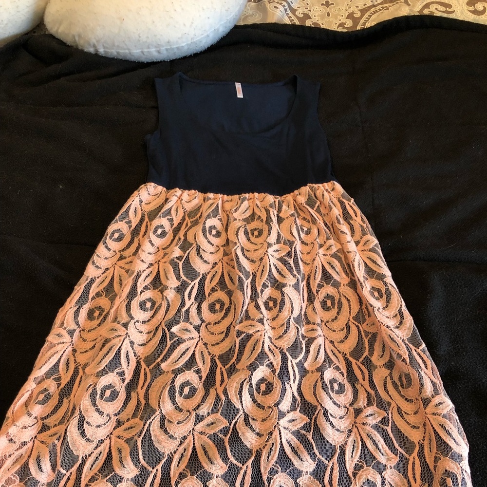 Pink Blush Maternity Dress